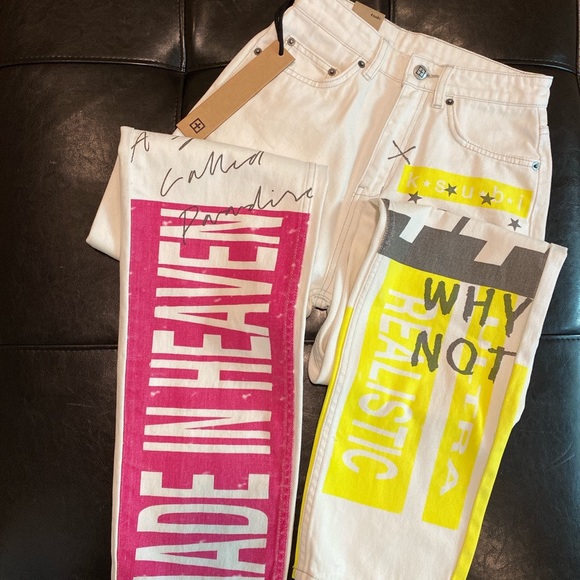 KSUBI jeans Playback Stocked Neon *Brand New* - Picture 4 of 4